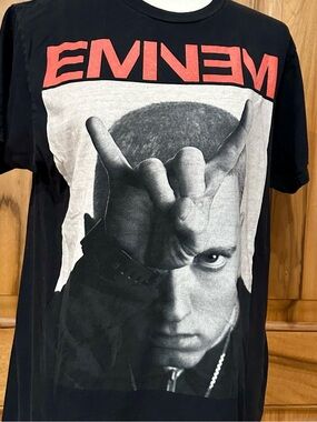 Eminem Devil Horns Graphic T-Shirt EUC, M